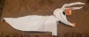 19" Nightmare Before Christmas Posable Zero Hanging Plush NBC Dog white ghost