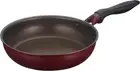 Thermos Durable Series Frying Pan 9.4 inches (24 cm) Red Induction Compatible