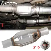 2" ID Catalytic Converter + Heat Shield For 00-04 Chevy Cavalier Tracker Express