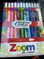 CRAYONS TEXTA ZOOM TWIST PK12