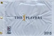 2015 The Players (TPC Sawgrass) Logo Embr Pin Flag: Rickie Fowler, WMPO, Hero