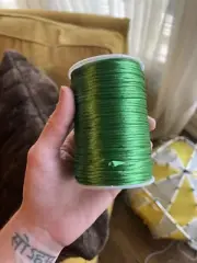 Macrame Bright Green Cord 2mm
