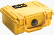 Yellow Pelican ™ 1150 case fits GoPro Hero 10 9 8 7 6 5 4 3+ wrench & nameplate