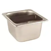 rattleware Basic Knock Box, 7" x 6.5" x 4", Stainless Steel, 25101