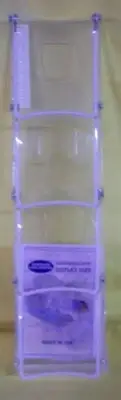 Store Display Fixtures NEW DISPLAY SLED EASEL 4 TIER 14.5"