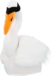 Boland 99907 - Swan Hat with Plush Plush Hat for Costumes for Men and Women Fancy Dress Costume