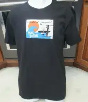 Paul Frank Robert August Surfboard maker Surfer 2003 RaRe t shirt Men's L NWT