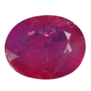1.09 Ct. Unheated Lustrous Royal Red Natural Ruby WITH GLC CERTIFY