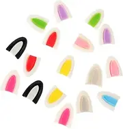 Bunny Charm Bracelet 9 Pairs Rabbit Ear Resin Charms Hairpin Accessories for Easter Sensory Toys