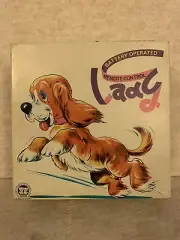 Vintage 1980’s Battery Operated Remote Control Dog, Puppy, “Lady” Made In Korea.