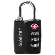 Globite TSA 3 Dial Combination Lock - Black