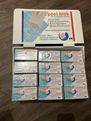 Pumice Stone PB-24 Pool Blok, Tile PB-12 & Concrete Cleaner, Large, 24-Pack