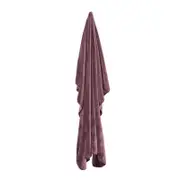 J Elliot Home Mink Polyester 800GSM King Blanket - Grape