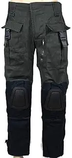 [RSH LeatherCraft] Bane The Dark Knight Rises Combat Military Green Cotton Tactical Pants Cosplay