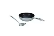 Circulon S-Series Hybrid Stainless Steel Nonstick Frypan 24cm With Slotted Turner