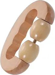 Leg Muscle Roller Portable Double Roller Massage Tool for Back Neck and Arm Relief for Yoga and Training Lightweight and Convenient for Home Travel
