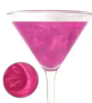 Snowy River Edible Cocktail Glitter - All Natural Beverage Glitter, 12 g, Pink
