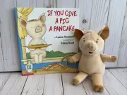 If You Give A Pig A Pancake Soft Toy Laura Numeroff New Limited Ed Birthday Gift