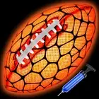 Glow in the Dark Football - Strong Grip Light up Football Toy Stuff Sports Balls