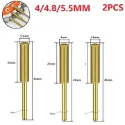 2 X Diamond Chainsaw Sharpener Burr 4/4.8/5.5mm Grinder Chain Saw Drill Carving