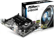 Motherboard Micro ATX DDR3 1066 NA D1800M