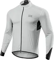 [ROCKBROS] Windbreaker Jacket Women Men Lightweight Reflective Jacket Running Jacket Cycling Jacket Packable