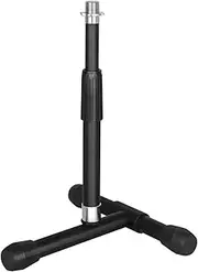Alctron KS-2 Adjustable Height Microphone Stand for Kick Drum or Desktop