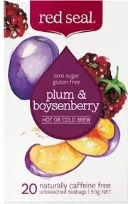 Red Seal (Hot & Cold Brew) Plum & Boysenberry x 20 Tea Bags