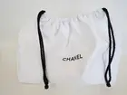 CHANEL Cosmetics DRAWSTRING POUCH Bag Accessory Compartment Makeup Pouch