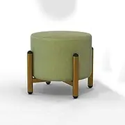Green Sofa Stool, Home Coffee Table Stool, Fashionable Low Stool for Living Room Shoe Changing Stool