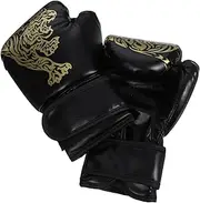 LOORGVEL Sparring Gloves PU Punching Kicking Gloves for Thai Training with Breathable Design for Bag Work and Sparring