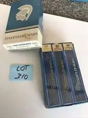 Staedtler Mars VTG Lumograph 3H Drawing Pencil Leads 12 Boxes