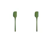2x Tovolo Flex-Core All Silicone Nylon Spatula Baking/Cooking Utensil Pesto