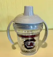 Tervis Tumbler Carolina Gamecocks Baby Toddler Sippy Cup Garnet Black New w/tag