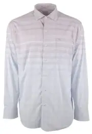 Tommy Bahama Men's Siesta Key Ombre Long Sleeved Shirts Purple Large