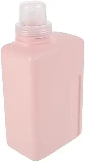 ZUNOXAZ Laundry Detergent Bottle Lotion Dispenser Bottle Large Pump Dispenser Large Capacity Bottle Gel Soap Dispenser Refillable Shampoo Bottles Lotion Sub Container Sub Bottle Pink