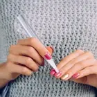 2 Pcs Lip Gloss Empty Tube Nail Polish Applicator Oil Pen Travel