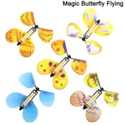 Flying butterfly surprise greeting card book magic toy fly wind up magic pro_ CR