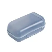 Travel Plastic Lidded Soap Holder Compact Portable Bathroom Soap Dishes