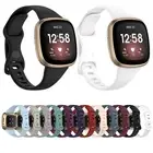 TPU Waterproof Sports Watch Strap for fitbit versa4 versa3 sense