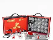 Professional Cupping Therapy Equipment Set with pumping handle (19 Cups/English Manual (Made in Korea))