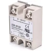 Solid State Relay Module 3-32V DC To 24-380V AC Assembly Fitting Industrial
