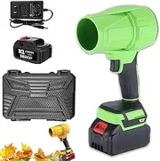 Senova Turbo Jet 2.0 Blower, Turbo Jet Blower, Cordless Turbo Super Power Air Duster, Super Powerful Cordless Blowers, with 48v 13000mAh Battery, for Lawn Patio Outdoors Car Home (Single Battery-B)