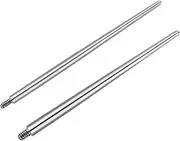 [FINE4U] 16G 6mm 8mm Piercing Jewelry for Conch, Tragus, Helix, Flat, Earlobe - ASTM F136 Titanium Hypoallergenic Cartilage Earring, Internally Threaded Flat Back Stud