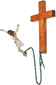 Crucifix Wall Cross Wooden Jesus Cross Statues Catholic Hanging Christ Cross Nativity Scene Wall Hanging Ornament for Home Decor/955