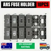 10 x ANS Fuse Holder 20-500AMP ANF ANG Heavy Duty Circuit Breaker Box Block Midi