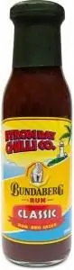 Byron Bay Chilli Co Bundaberg Rum Classic Rum BBQ Sauce G/F 250ml