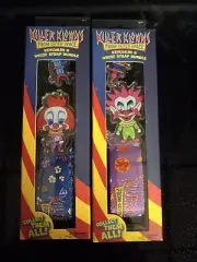 Killer Klowns From Outer Space Set Of 2 Keychain And Wrist Strap Bundles