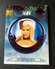 2019 Benchwarmer KENNEDY SUMMERS Holiday ORNAMENT Pink Variant/4 Playboy PMOY