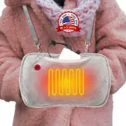 Bolsa Calentadores De Manos Electricos Para El Frio Mujer USB Con Banco Energia
